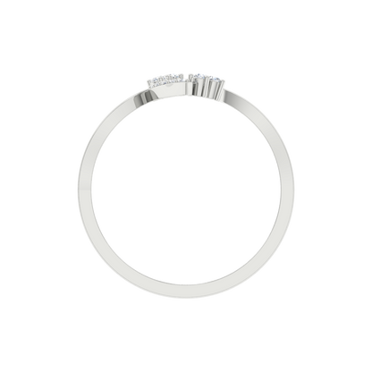 Dazzle Ring In 925 Sterling Silver - Nine