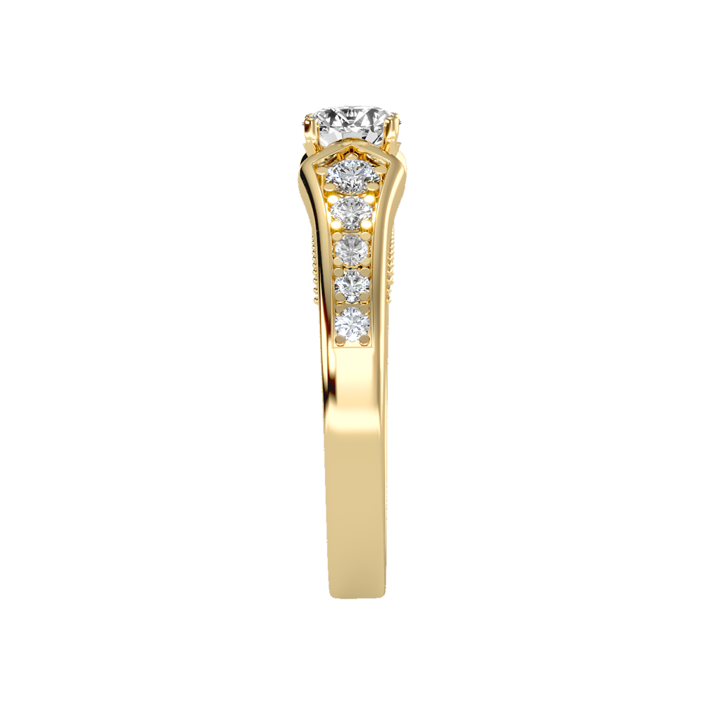 Dazzle Solitaire Ring - Eleven