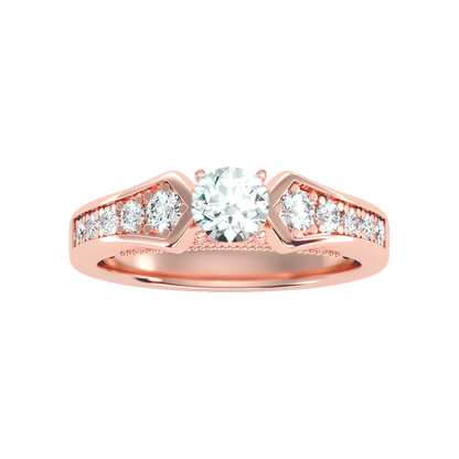 Dazzle Solitaire Ring - Two