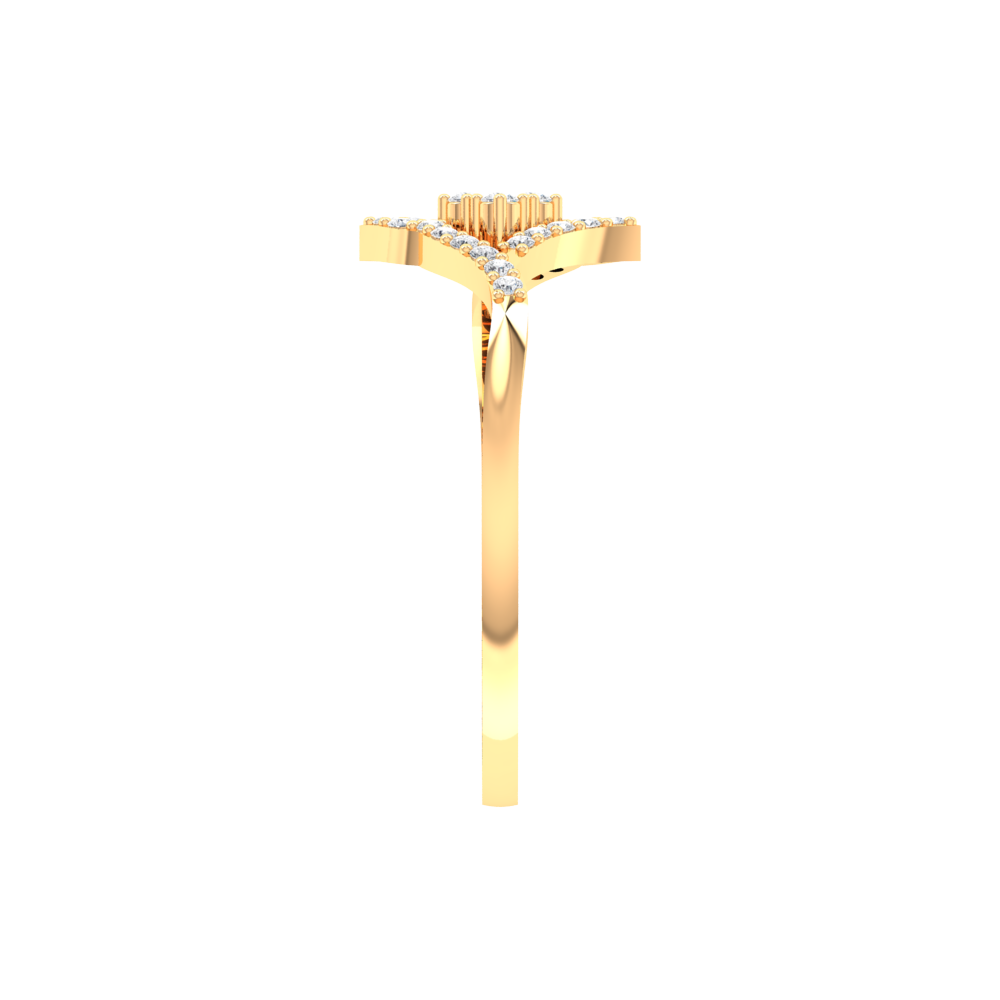 Dazzling Crowny Ring In 925 Sterling Silver - Eleven