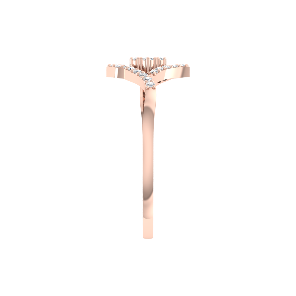 Dazzling Crowny Ring - Three