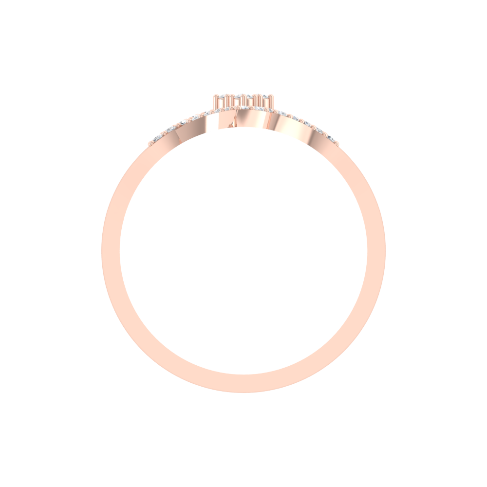 Dazzling Crowny Ring In 925 Sterling Silver - Four