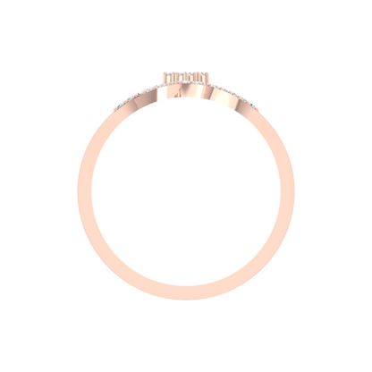 Dazzling Crowny Ring In 925 Sterling Silver - Four