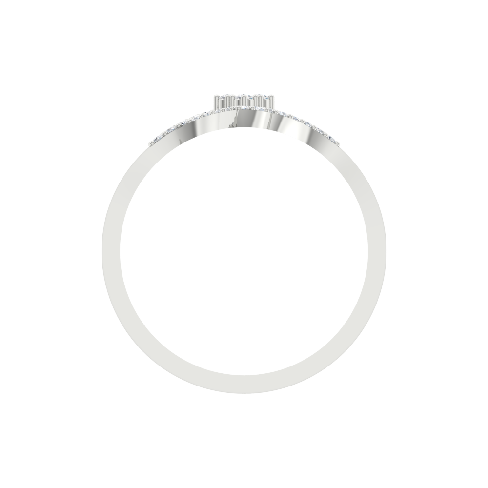 Dazzling Crowny Ring In 925 Sterling Silver - Eight