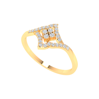 Dazzling Crowny Ring - Nine