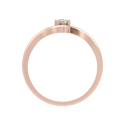 Dazzling Diva Fashion Ring In 925 Sterling Silver - Two