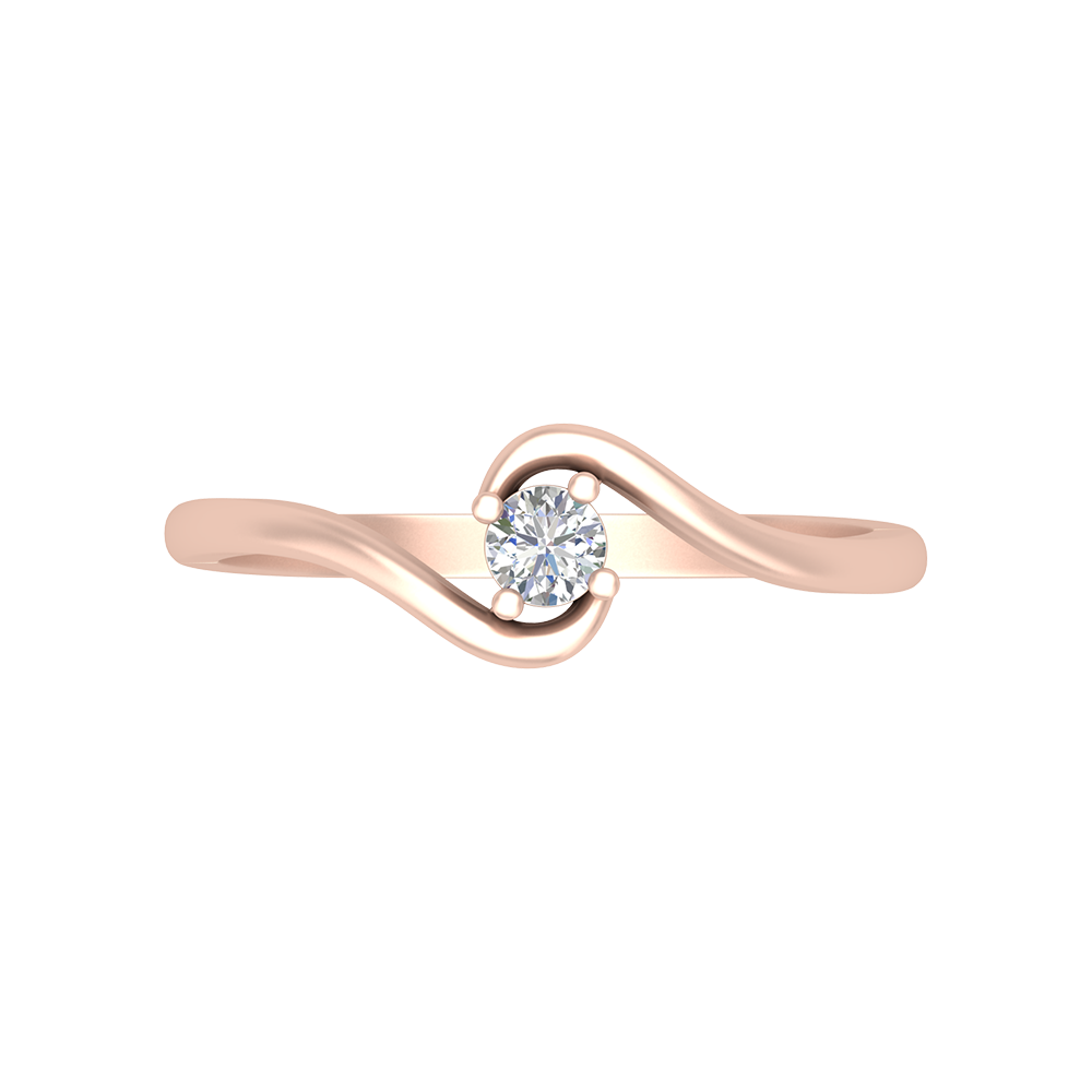 Dazzling Diva Fashion Ring In 925 Sterling Silver - Three