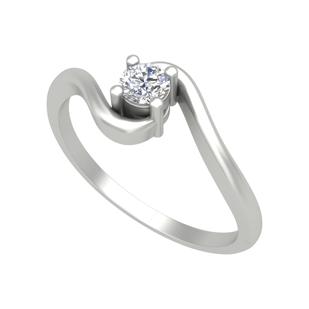 Dazzling Diva Fashion Ring In 925 Sterling Silver - Five