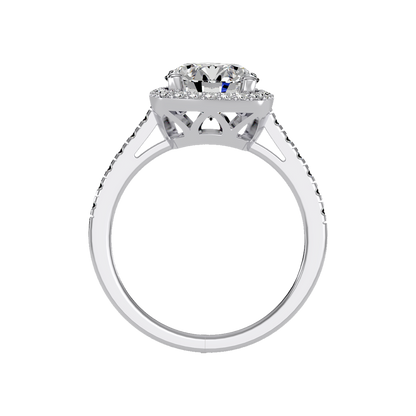 Dazzling Halo Ring - Two