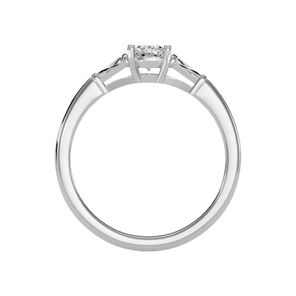 Dazzling Solitaire Ring - Two