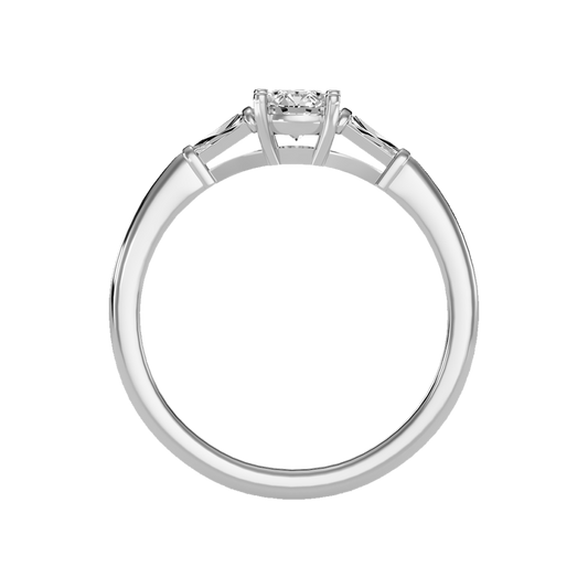 Dazzling Solitaire Ring - Two
