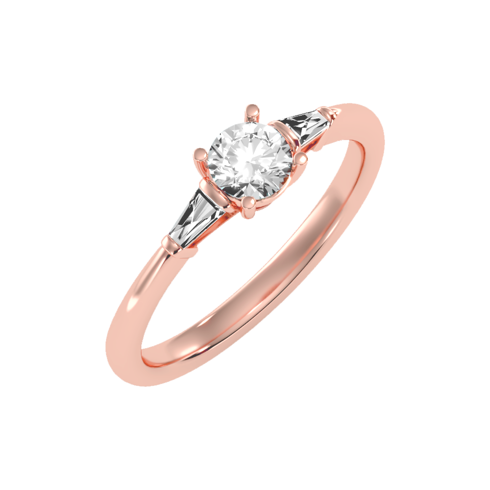 Dazzling Solitaire Ring - Five