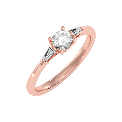 Dazzling Solitaire Ring - Five