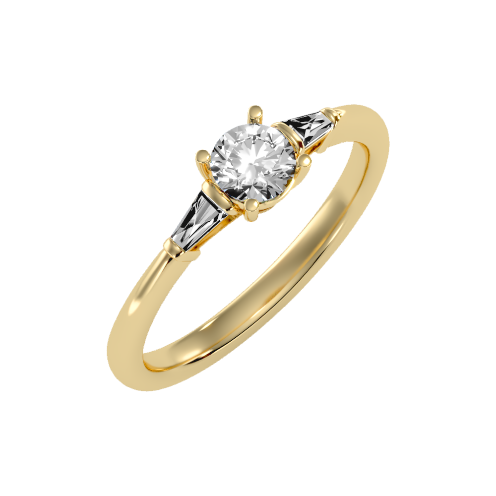 Dazzling Solitaire Ring - Nine