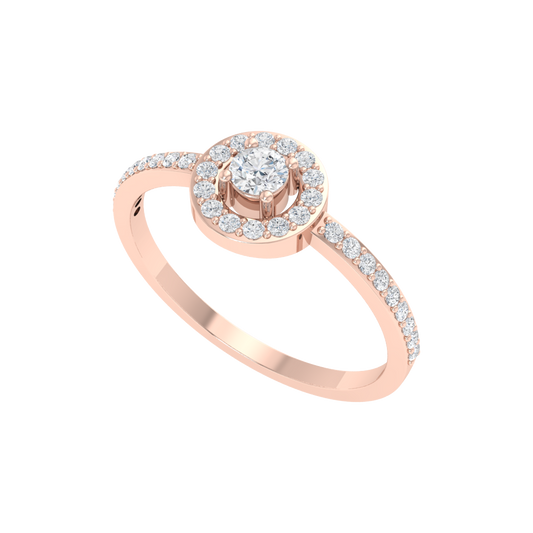 Dazz Ring In 925 Sterling Silver - One