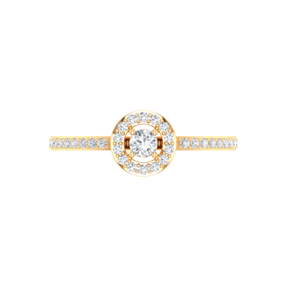 Dazz Ring In 925 Sterling Silver - Ten