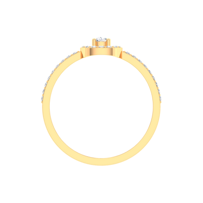 Dazz Ring In 925 Sterling Silver - Twelve