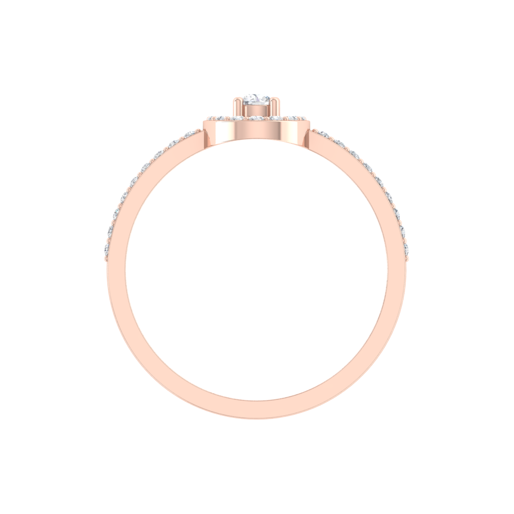 Dazz Ring In 925 Sterling Silver - Four