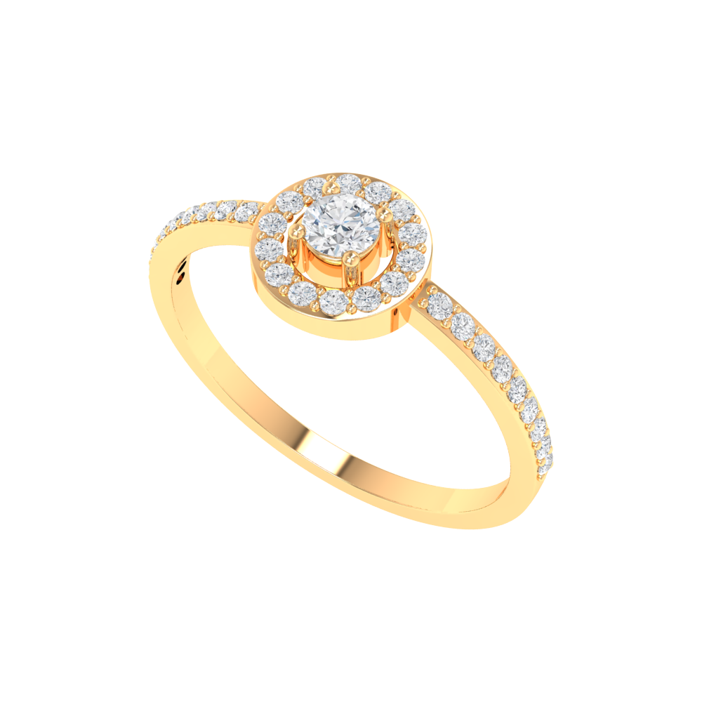 Dazz Ring In 925 Sterling Silver - Nine