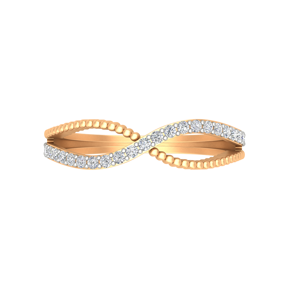 Delicate Dorn Infinity Band In 925 Sterling Silver - Ten