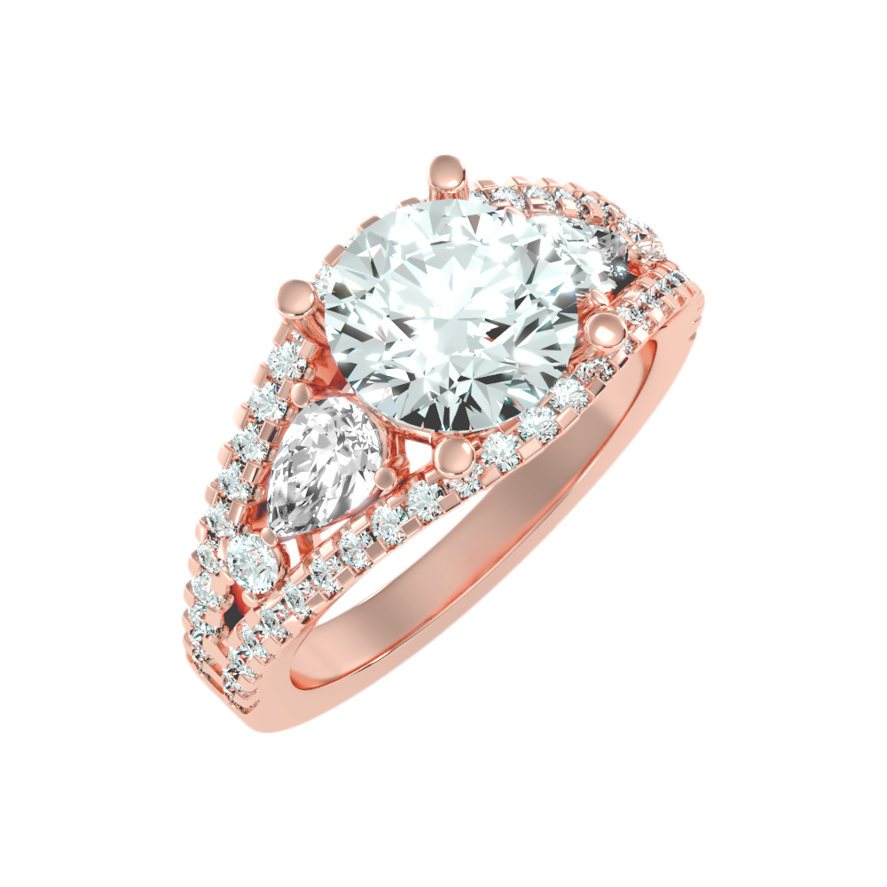Delicate Solitaire Ring - Ten