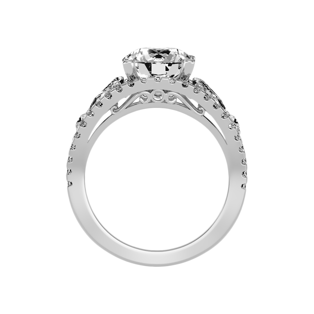 Delicate Solitaire Ring - Nine