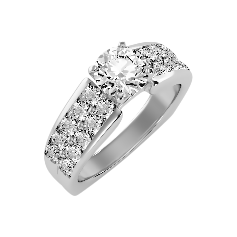 Delightful Solitaire Ring - One