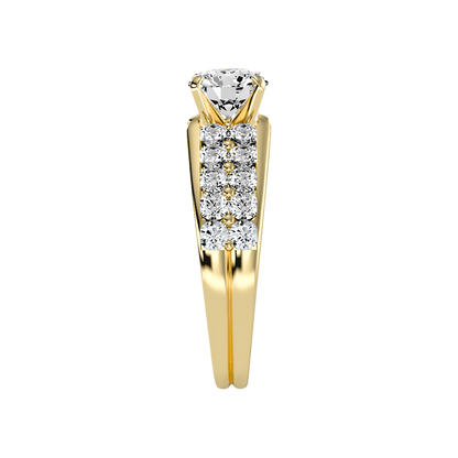 Delightful Solitaire Ring In 925 Sterling Silver - Eleven