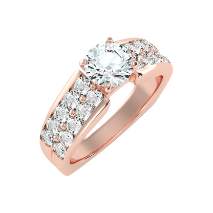 Delightful Solitaire Ring In 925 Sterling Silver - Five