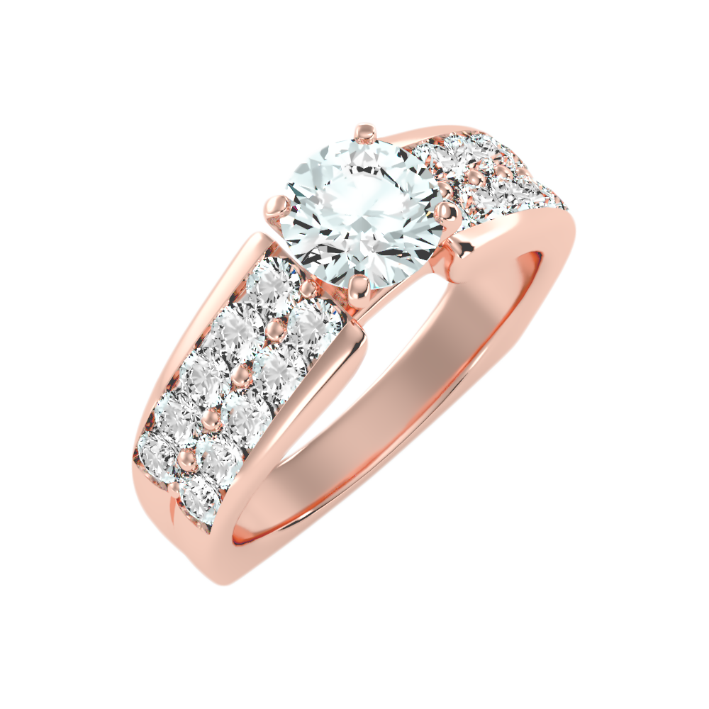 Delightful Solitaire Ring - Five
