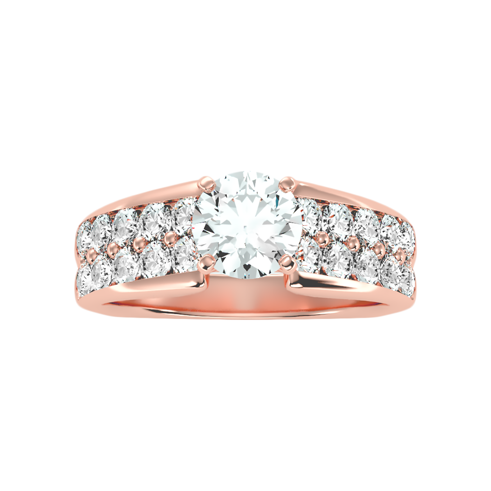 Delightful Solitaire Ring In 925 Sterling Silver - Six