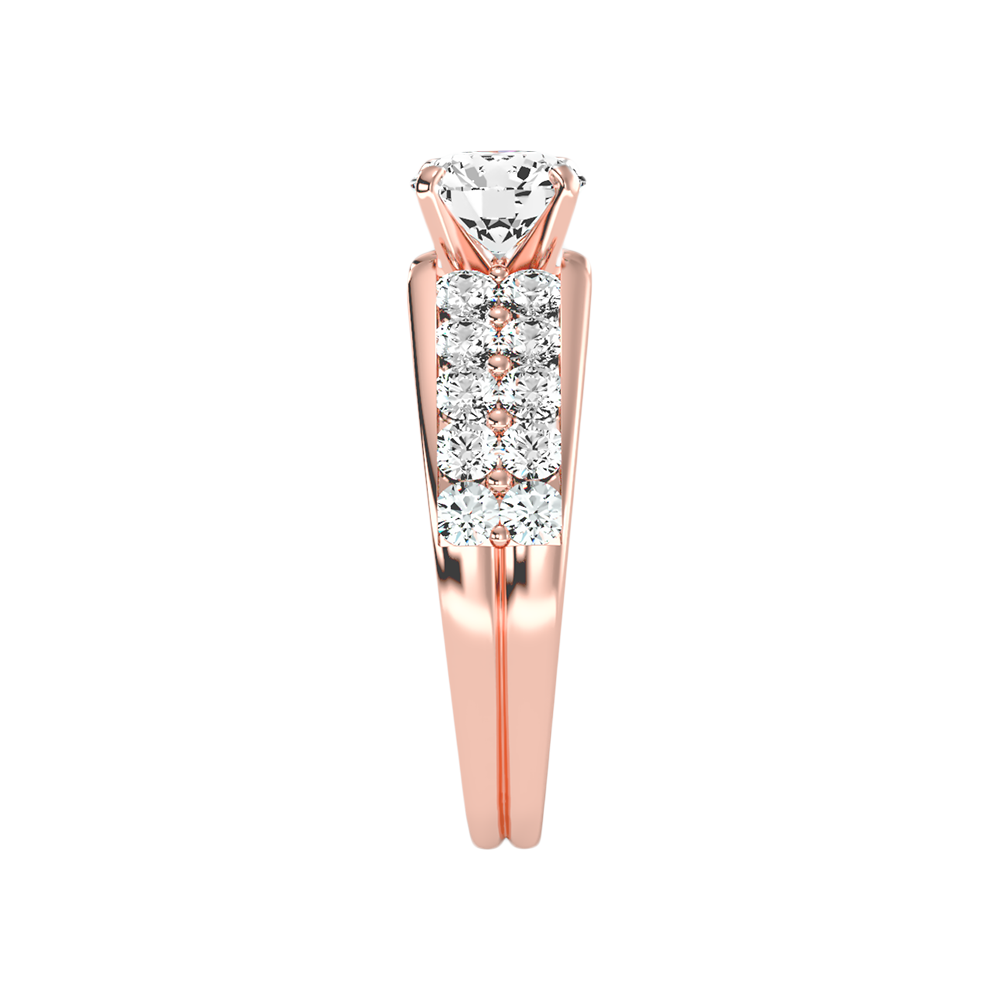 Delightful Solitaire Ring In 925 Sterling Silver - Eight