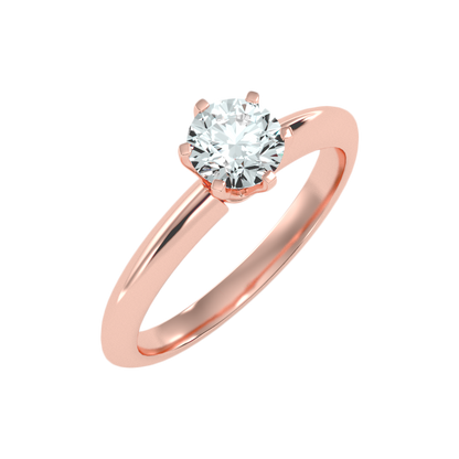 Designer Solitaire Ring - Ten