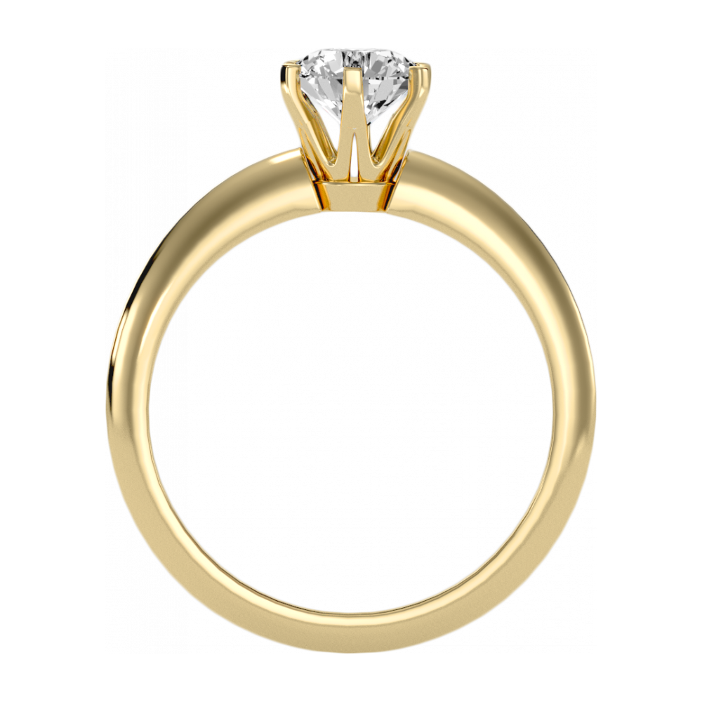 Designer Solitaire Ring - Five