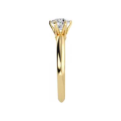 Designer Solitaire Ring - Seven