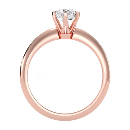 Designer Solitaire Ring - Nine