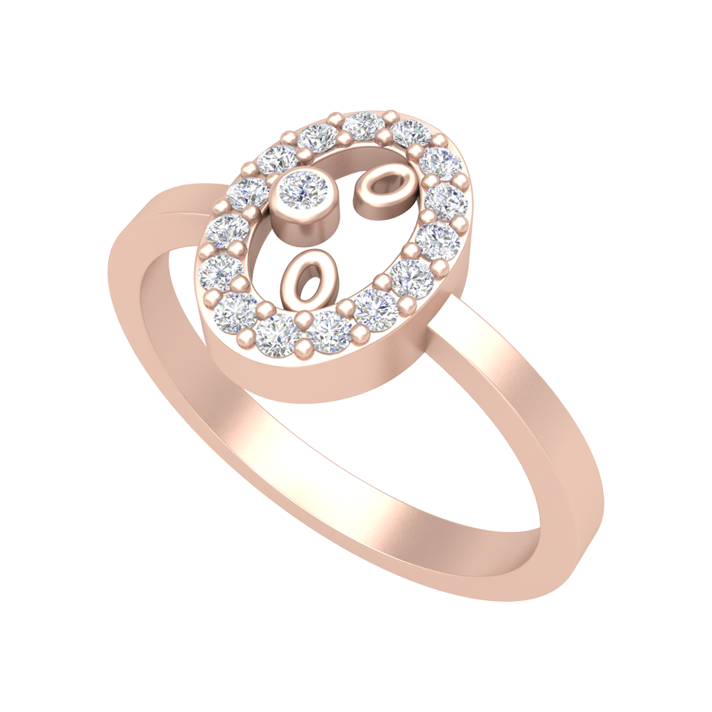 Dew Drop Ring In 925 Sterling Silver - Two