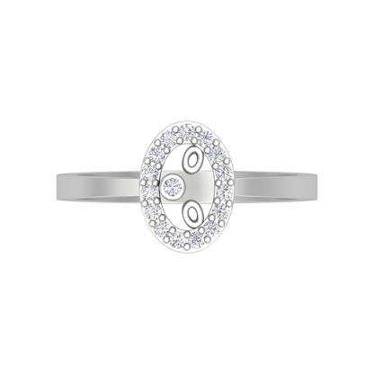 Dew Drop Ring In 925 Sterling Silver - Seven
