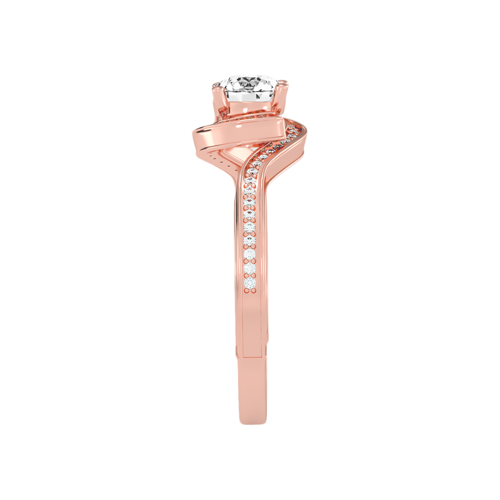 Diafano Halo Ring In 925 Sterling Silver - Twelve