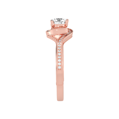 Diafano Halo Ring In 925 Sterling Silver - Twelve