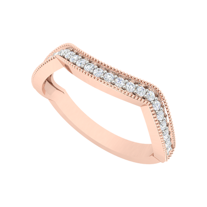Diamant Hue Eternity Ring In 925 Sterling Silver - One