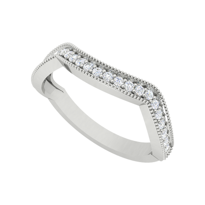 Diamant Hue Eternity Ring In 925 Sterling Silver - Five