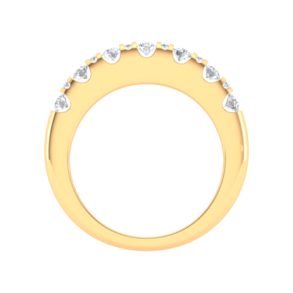Diamond & Diva Diamond Ring In 925 Sterling Silver - Twelve