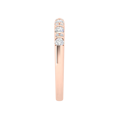 Diamond & Diva Diamond Ring In 925 Sterling Silver - Three