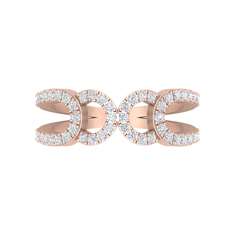 Diamond Duty Promise Ring - Two