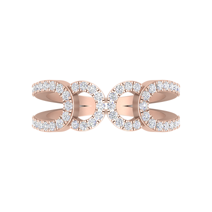 Diamond Duty Promise Ring - Two