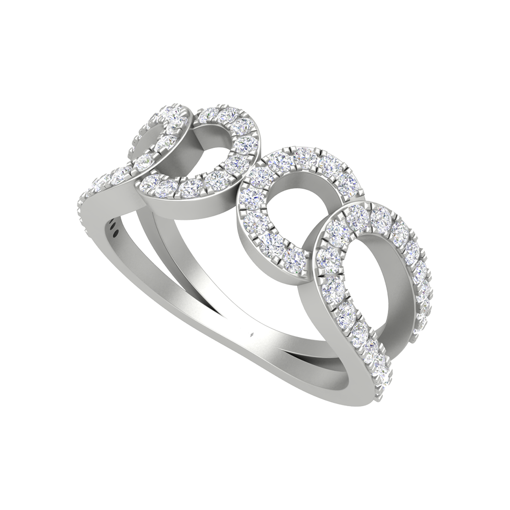 Diamond Duty Promise Ring - Five