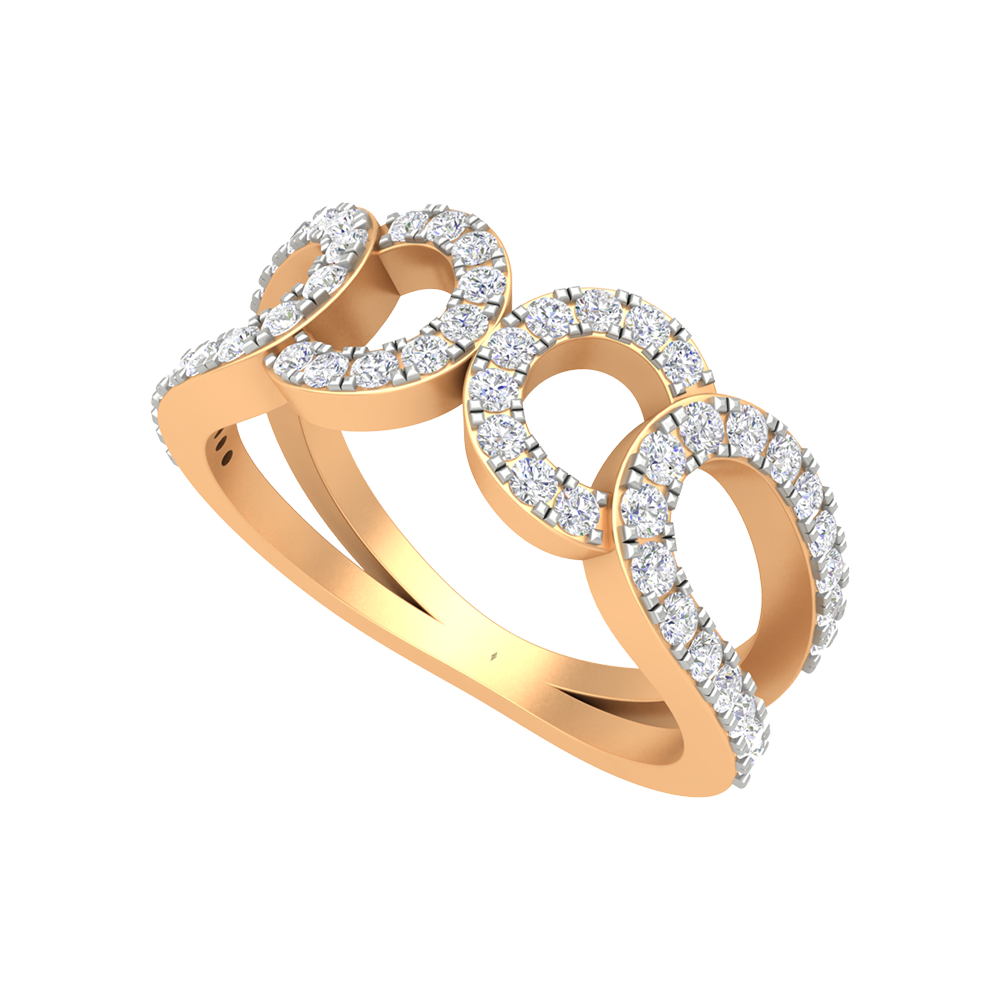 Diamond Duty Promise Ring - Nine