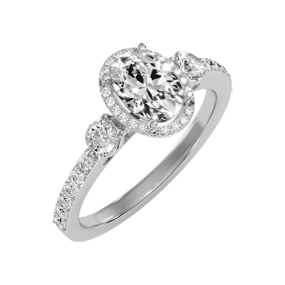 Diamoon Halo Ring - One