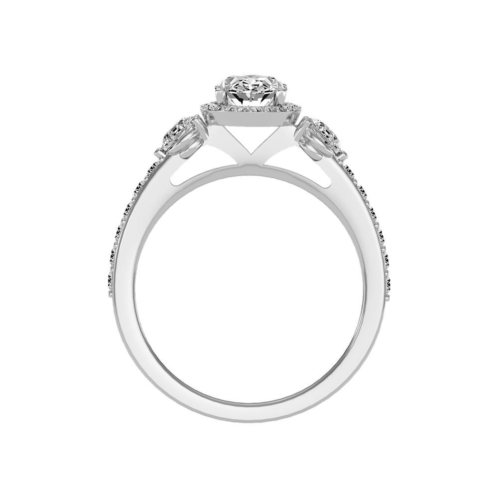 Diamoon Halo Ring - Two
